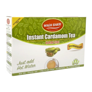 Wagh Bakri Instant Cardamom Tea (Unsweetened)