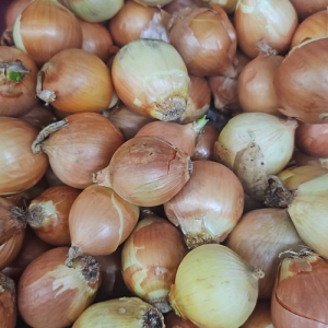 Loose yellow onion